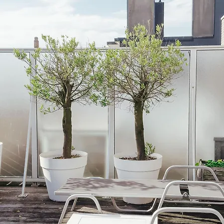 Appartement Modern Centrum Met Enorm Dakterras Ostende